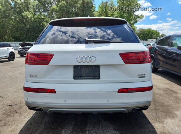 WA1LAAF71JD015969 2018 AUDI Q7 Белый Вид сзади