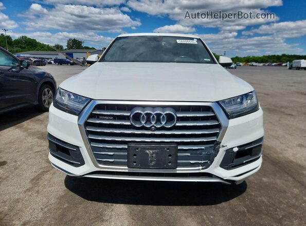WA1LAAF71JD015969 2018 AUDI Q7 Белый Вид спереди
