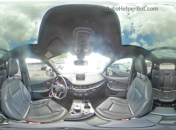 WA1LAAF71JD015969 2018 AUDI Q7 Белый Панорамный вид салона 360°