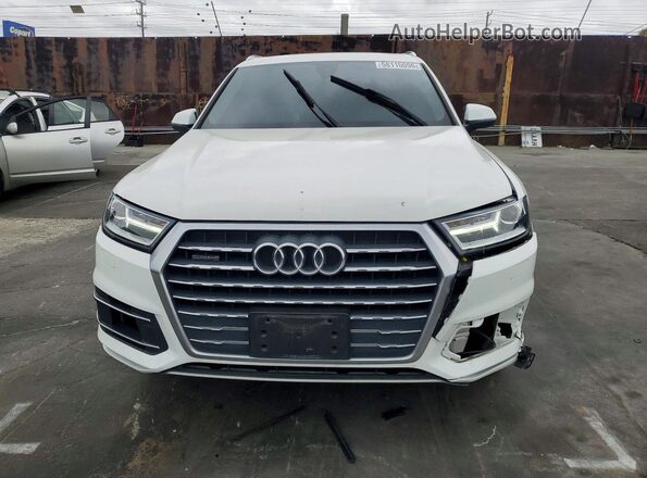 WA1LAAF71JD026227 2018 AUDI Q7 White Vista frontal