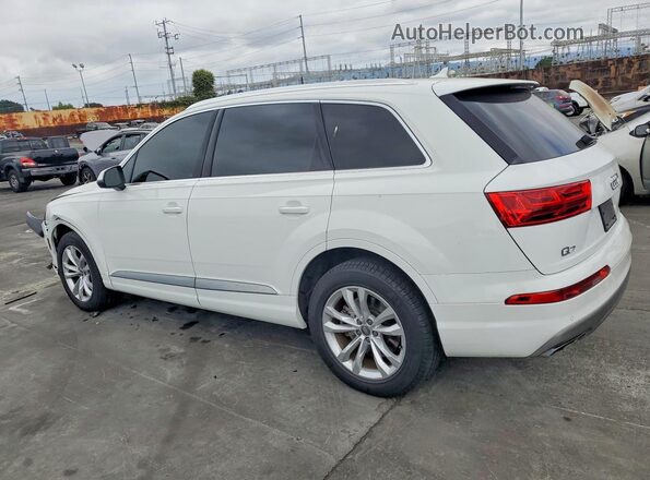 WA1LAAF71JD026227 2018 AUDI Q7 White Trasero izquierdo
