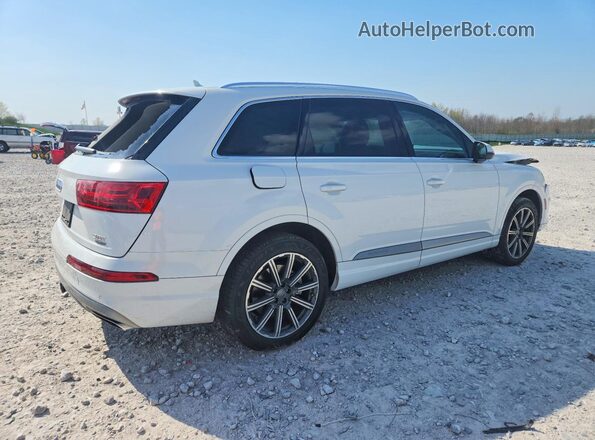 WA1LAAF72HD005042 2017 AUDI Q7 White Trasero derecho