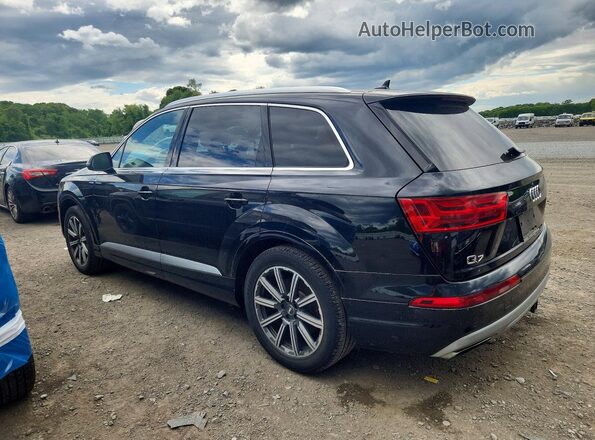 WA1LAAF72HD030152 2017 AUDI Q7 Black Tył lewy