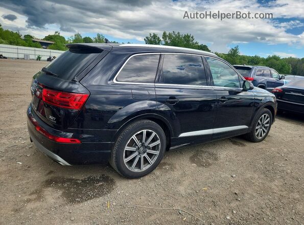 WA1LAAF72HD030152 2017 AUDI Q7 Black Tył prawy