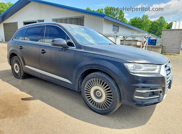 WA1LAAF72HD040325 2017 AUDI Q7 Black Przód prawy