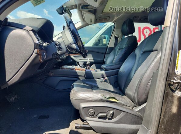 WA1LAAF72HD040325 2017 AUDI Q7 Black Widok wnętrza z przodu