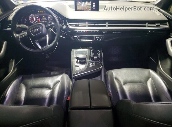 WA1LAAF72JD023711 2018 AUDI Q7 Серый Вид панели приборов