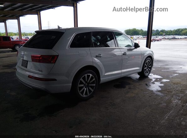 WA1LAAF72JD032344 2018 AUDI Q7 White უკანა მარჯვენა