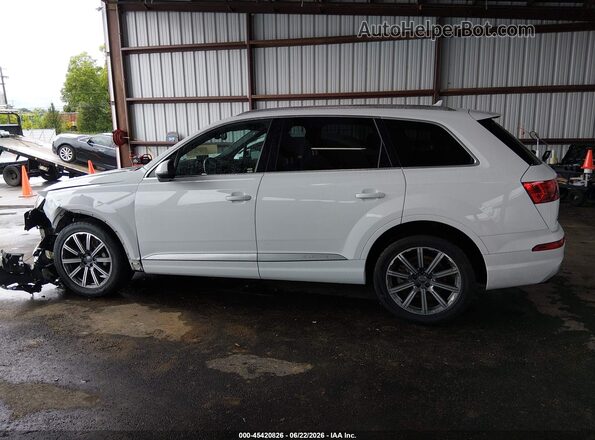 WA1LAAF72JD032344 2018 AUDI Q7 White სალონის 360-გრადუსიანი ხედი