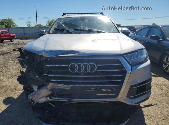 WA1LAAF73HD004577 2017 AUDI Q7 Silver Դիմացի տեսք
