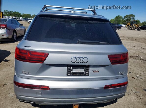 WA1LAAF73HD004577 2017 AUDI Q7 Silver Հետևի տեսք