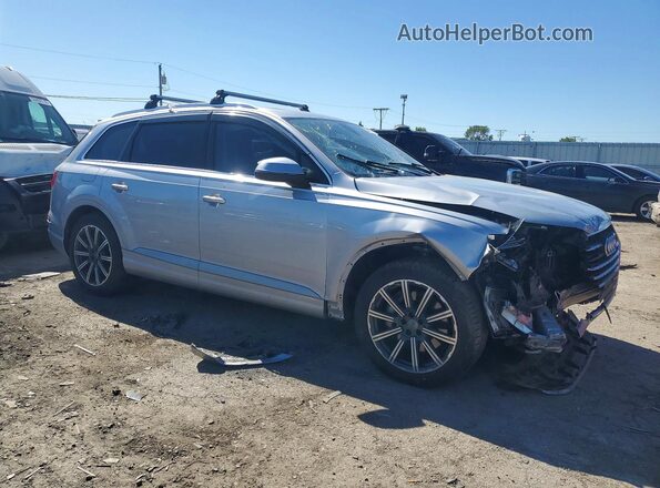 WA1LAAF73HD004577 2017 AUDI Q7 Silver Առջևի աջ
