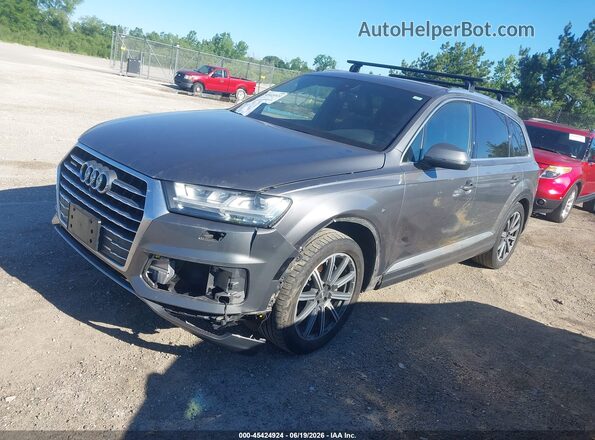 WA1LAAF73HD026238 2017 AUDI Q7 Gray Przód lewy
