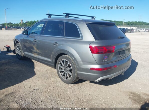 WA1LAAF73HD026238 2017 AUDI Q7 Gray Tył lewy