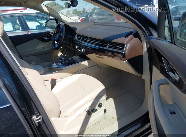 WA1LAAF73HD027292 2017 AUDI Q7 Dark Blue Սալոնի դիմացի տեսք