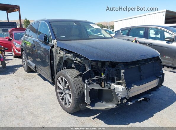 WA1LAAF73HD027292 2017 AUDI Q7 Dark Blue Դիմացի տեսք