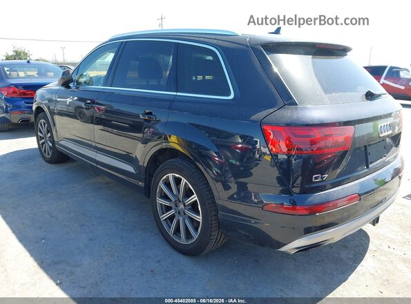 WA1LAAF73HD027292 2017 AUDI Q7 Dark Blue Հետևի ձախ