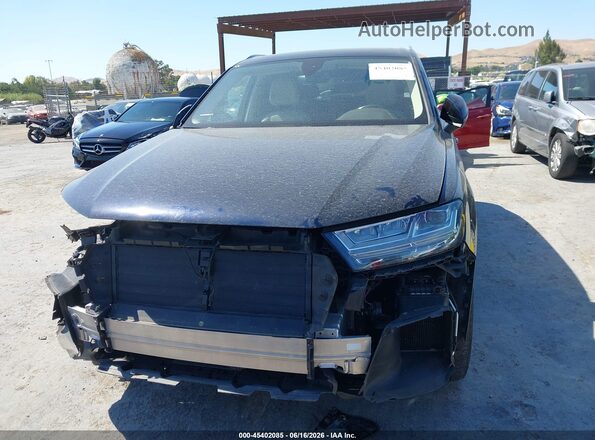 WA1LAAF73HD027292 2017 AUDI Q7 Dark Blue Սալոնի հետևի տեսք