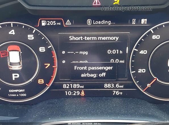 WA1LAAF73HD027292 2017 AUDI Q7 Dark Blue 