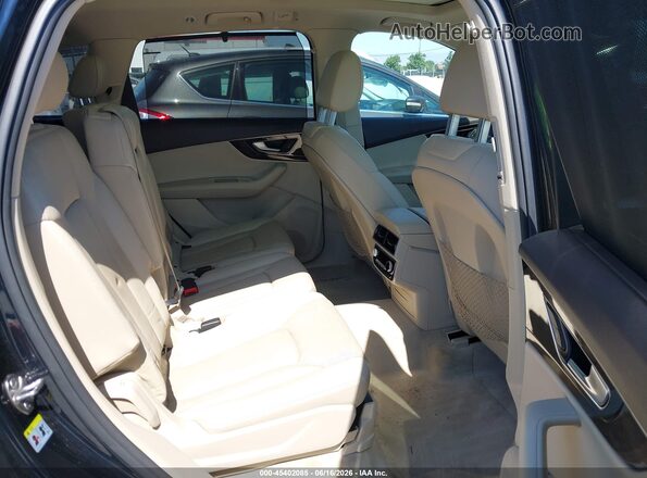 WA1LAAF73HD027292 2017 AUDI Q7 Dark Blue VIN կոդի պիտակի տեսք