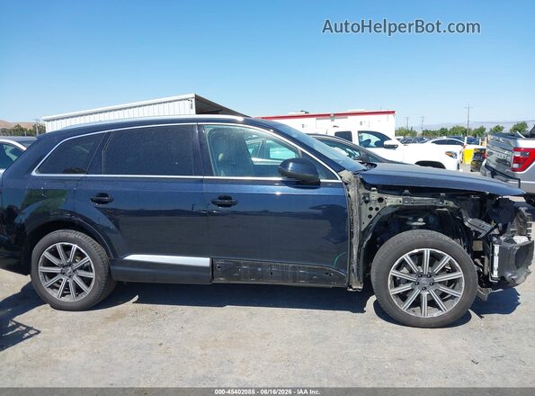 WA1LAAF73HD027292 2017 AUDI Q7 Dark Blue Սալոնի 360 աստիճան տեսք