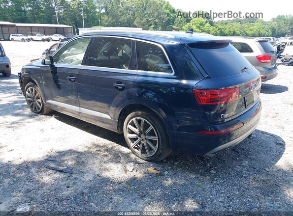 WA1LAAF73HD028720 2017 AUDI Q7 Black უკანა მარცხენა