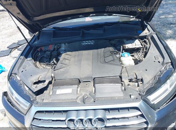 WA1LAAF73HD028720 2017 AUDI Q7 Black უკანა ხედი