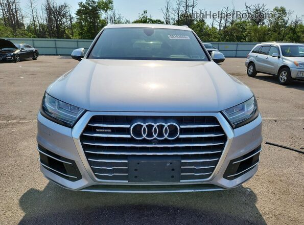 WA1LAAF73HD033920 2017 AUDI Q7 Silver Вид спереду