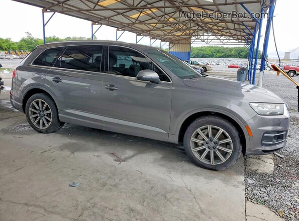 WA1LAAF73HD034727 2017 AUDI Q7 Charcoal Передня права чверть