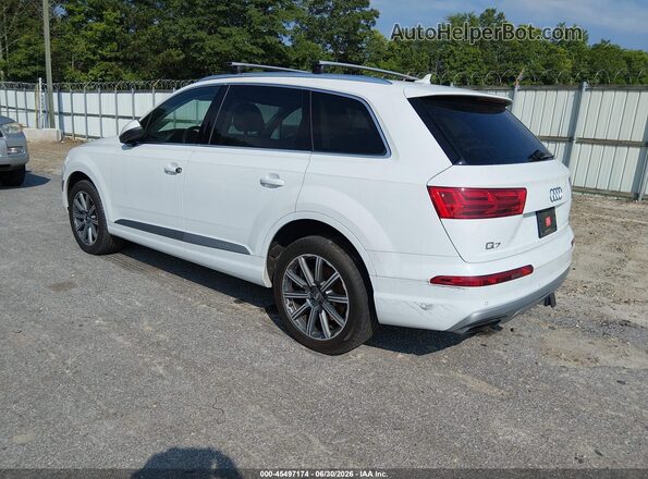 WA1LAAF73HD048028 2017 AUDI Q7 White უკანა მარცხენა
