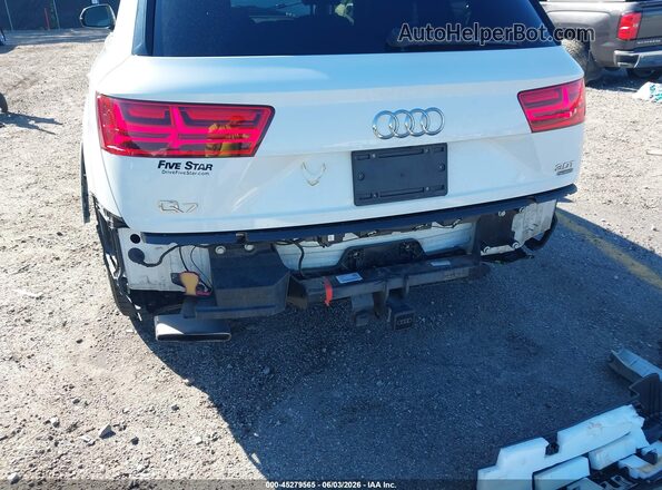 WA1LAAF73JD009235 2018 AUDI Q7 White Դիմացի տեսք