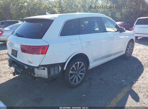 WA1LAAF73JD009235 2018 AUDI Q7 White Հետևի աջ