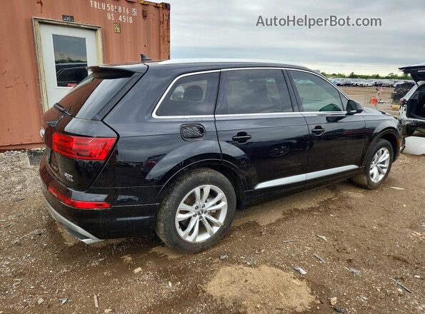 WA1LAAF73JD016220 2018 AUDI Q7 Black უკანა მარჯვენა