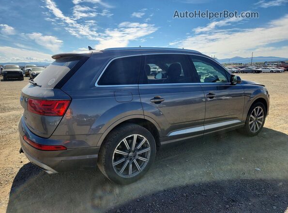 WA1LAAF73KD013013 2019 AUDI Q7 Charcoal უკანა მარჯვენა
