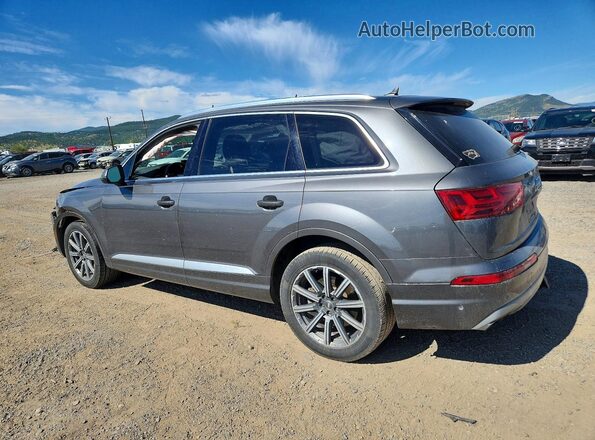 WA1LAAF73KD013013 2019 AUDI Q7 Charcoal უკანა მარცხენა