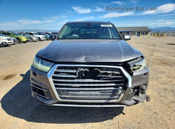 WA1LAAF73KD013013 2019 AUDI Q7 Charcoal წინა ხედი