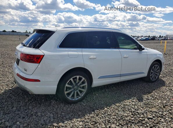 WA1LAAF74HD000506 2017 AUDI Q7 White Հետևի աջ