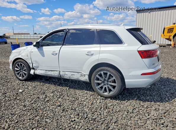 WA1LAAF74HD000506 2017 AUDI Q7 White Հետևի ձախ
