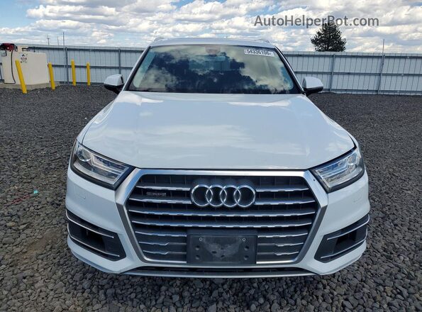WA1LAAF74HD000506 2017 AUDI Q7 White Դիմացի տեսք