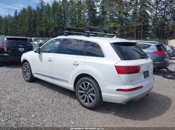 WA1LAAF74HD010680 2017 AUDI Q7 White Trasero izquierdo