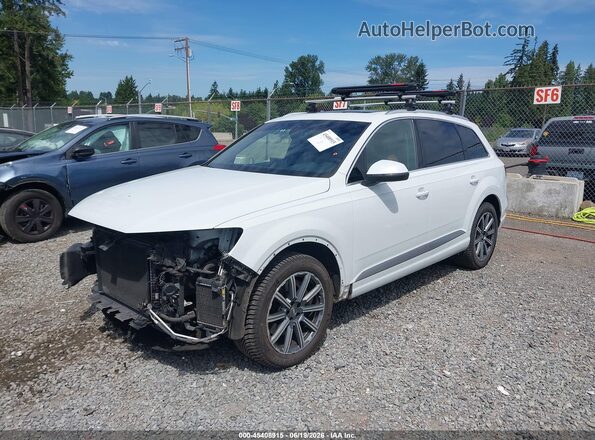 WA1LAAF74HD010680 2017 AUDI Q7 White Vista tres cuartos delantera izquierda