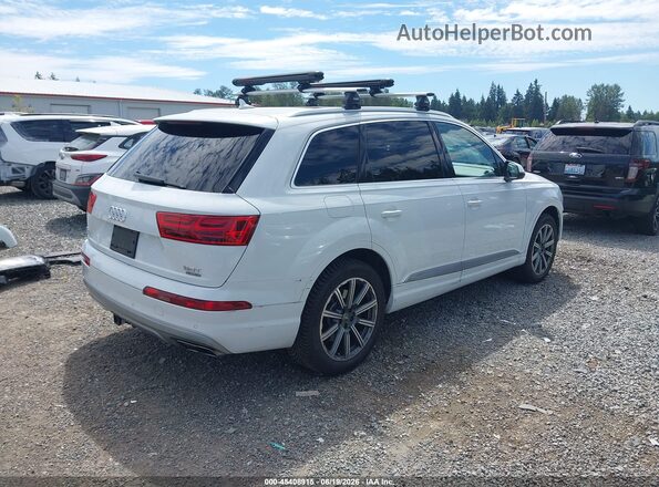 WA1LAAF74HD010680 2017 AUDI Q7 White Trasero derecho