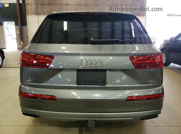 WA1LAAF74HD012526 2017 AUDI Q7 Gray 