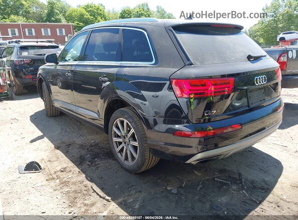 WA1LAAF74HD021016 2017 AUDI Q7 Black უკანა მარცხენა