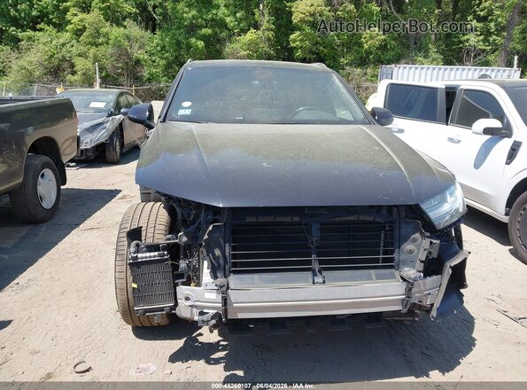 WA1LAAF74HD021016 2017 AUDI Q7 Black უკანა სალონის ხედი