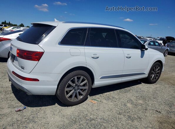WA1LAAF74HD021260 2017 AUDI Q7 White უკანა მარჯვენა