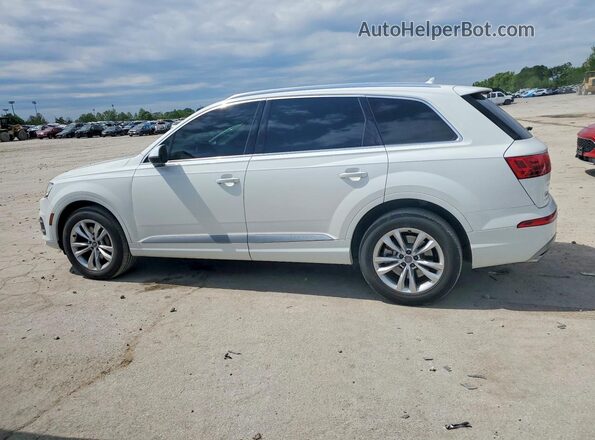 WA1LAAF74JD034967 2018 AUDI Q7 White Rear left