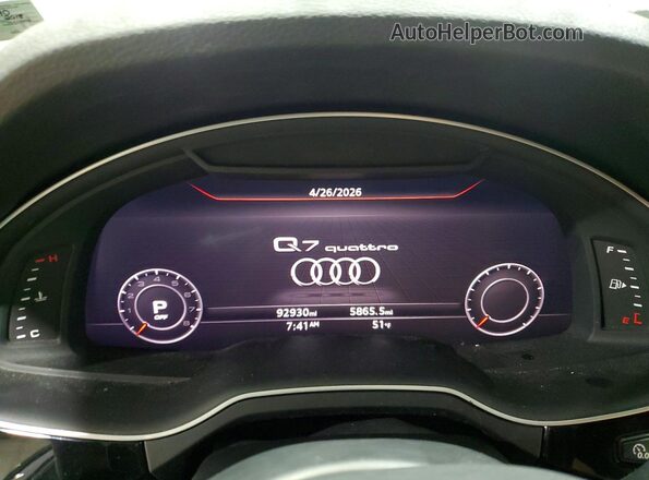 WA1LAAF74JD048190 2018 AUDI Q7 Серебряный 