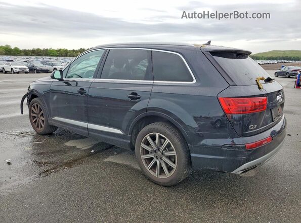 WA1LAAF74KD015062 2019 AUDI Q7 Black Հետևի ձախ