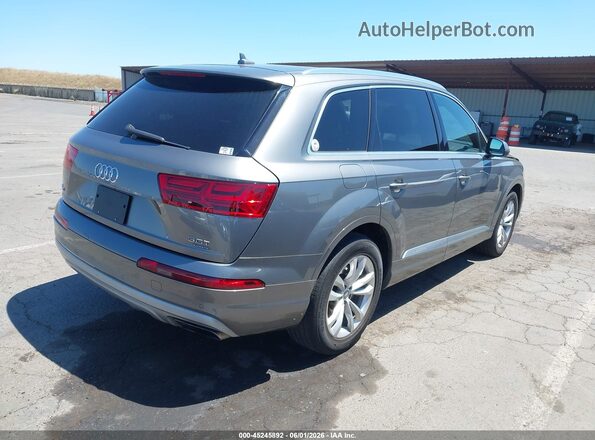 WA1LAAF75HD025804 2017 AUDI Q7 Gray უკანა მარჯვენა